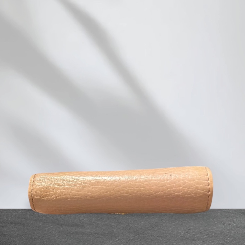 Authentic GUCCI GG PINK MARMONT GG LOGO SNAP WALLET - Picture 7 of 9